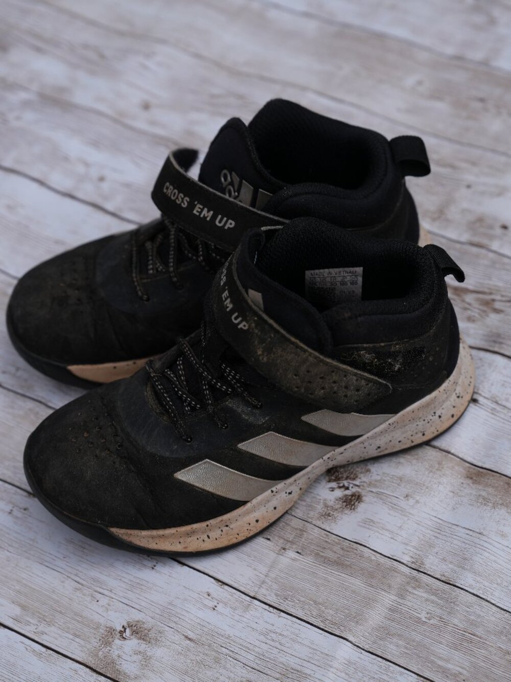 Adidas 12k Black Basketball Sneakers